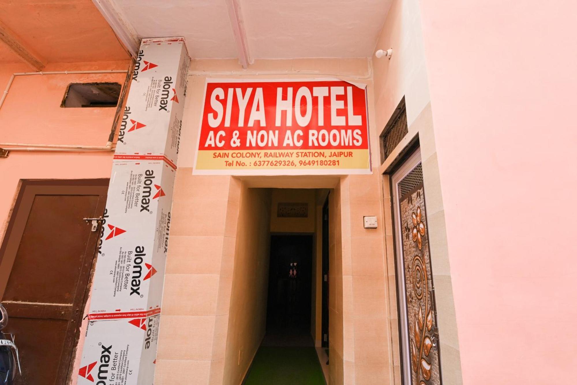 Spot On 76159 Siya Hotel Jaipur Eksteriør bilde